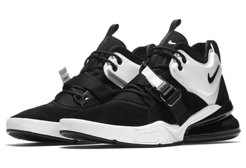 Nike Air Force 270 Black White Silver