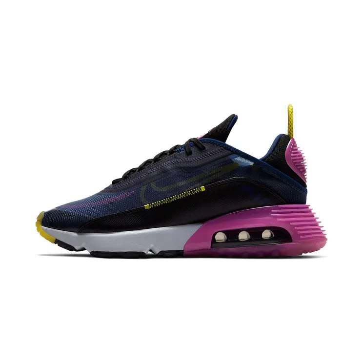 Nike Air Max 2090 “Blue Void / Black / Active Fuchsia / Chrome Yellow” (CT7695-401)