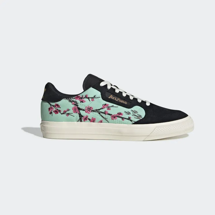 Adidas AriZona x Continental Vulc ‘Green Tea With Ginseng And Honey’ Core Black/Core Black (FV2701)
