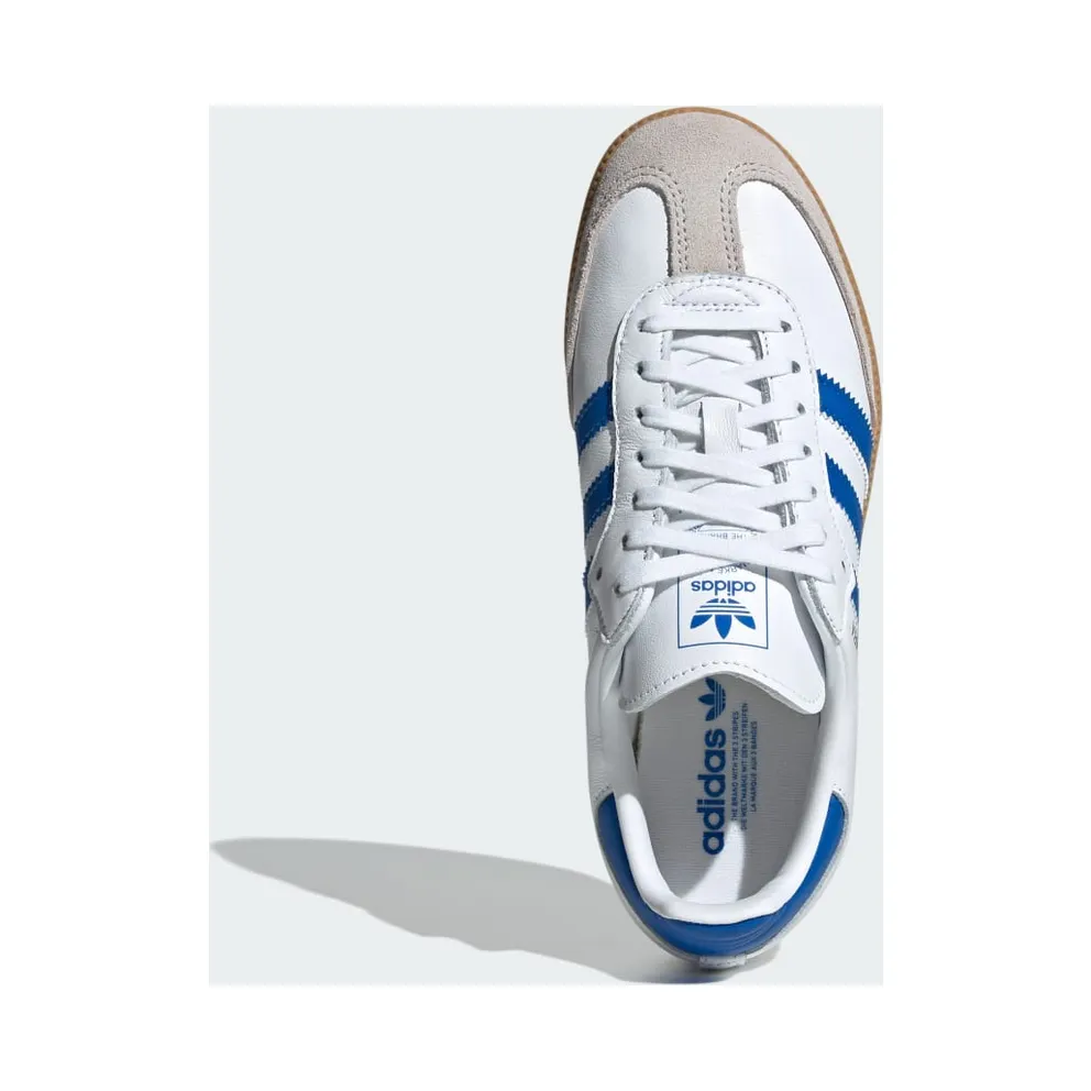 Adidas Samba OG Cloud White / Blue / Gum (JP5482)