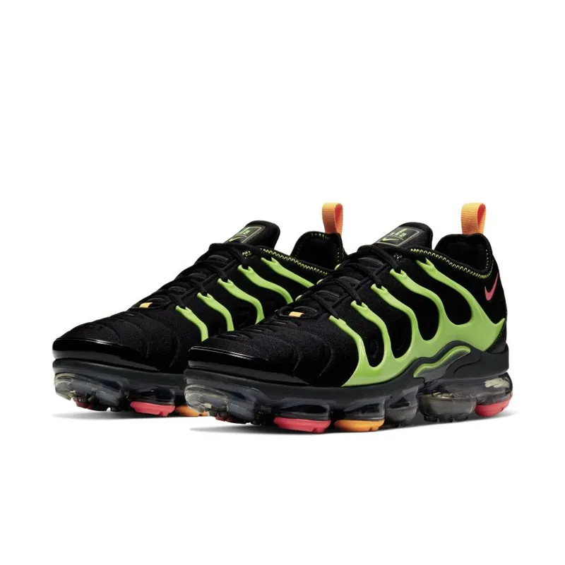 Nike Air VaporMax Plus Black Electric Green Black/Ember Glow-Electric Green (CU4884-001)