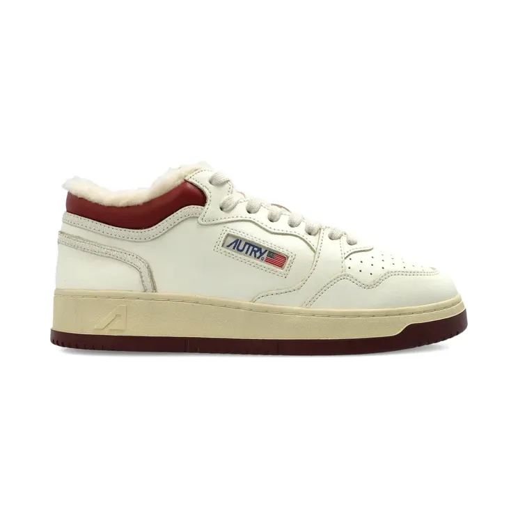 Autry Med-Way leren “White” (MYMWKX03)