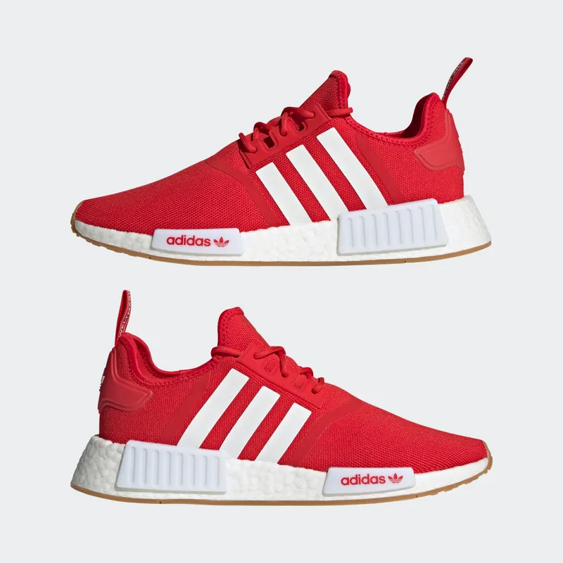 Adidas NMD_R1 Vivid Red / Cloud White / Gum (GY6056)