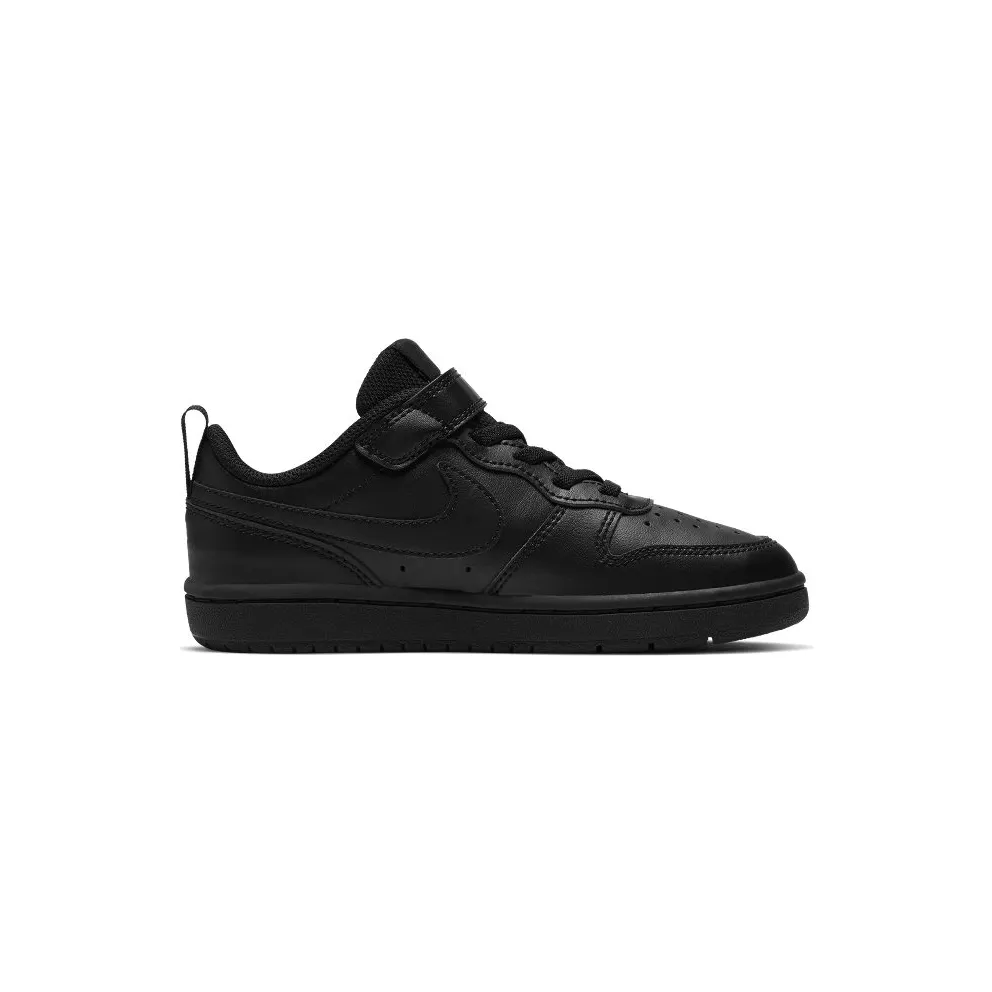 Nike Court Borough Low 2 Younger Kids’ Black (BQ5451-001)