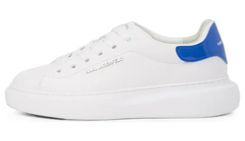Karl Lagerfeld Kore leather sneakers – Wit (KLL66520105)
