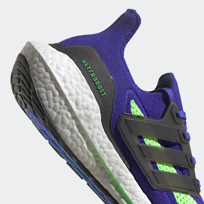 adidas Ultraboost 21 GREEN / Core Black / Screaming Green (S23873)