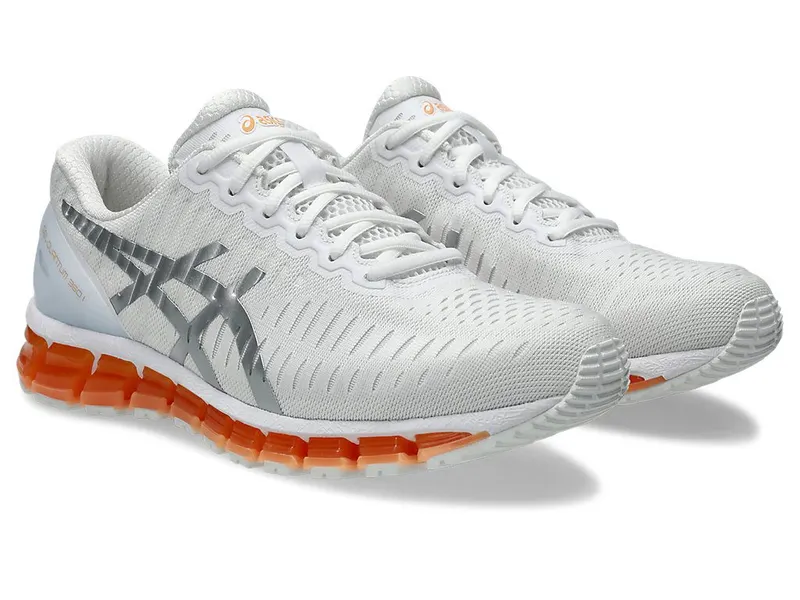 ASICS GEL-QUANTUM 360 I “White / Orange Cone” (1203A730-100)