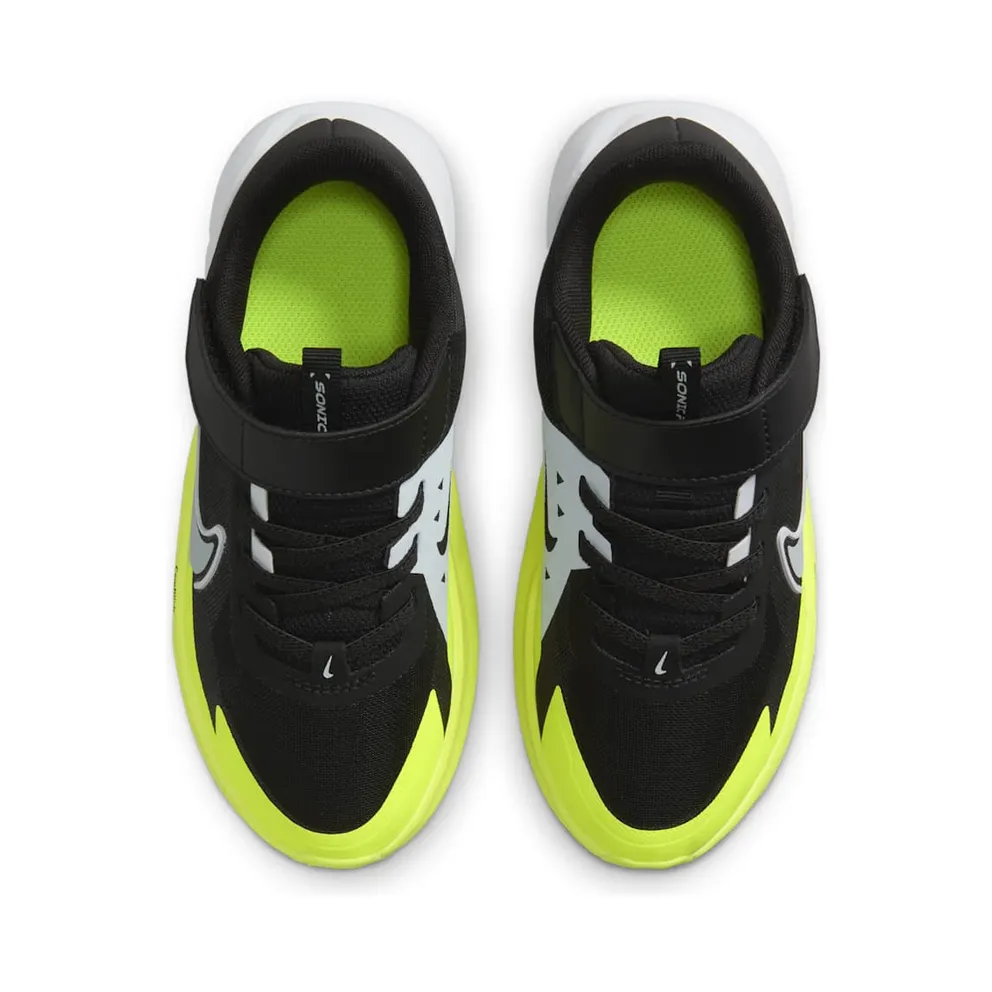 Nike Sonic Fly Black White Volt Wolf Grey (FZ0016-002)