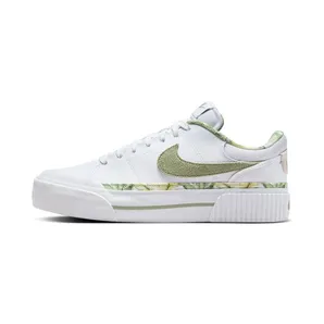 Nike Court Legacy Lift White Multi-Color “White / Multi-Colour / Gum Medium Brown / Oil Green” (HF5054-100)