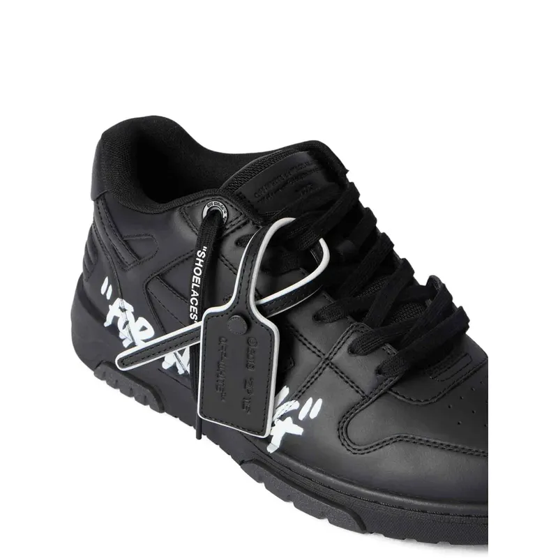 Off-white Lettering-print Tag “Black/White” (M189C9L01A BLKWH)