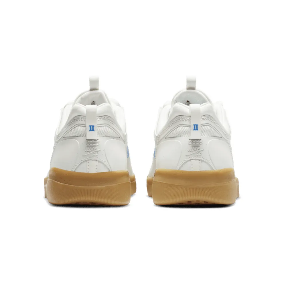Nike SB Nyjah Free 2 White Light Photo Blue Gum Summit White/Gum Light Brown-Light Photo Blue (BV2078-101)