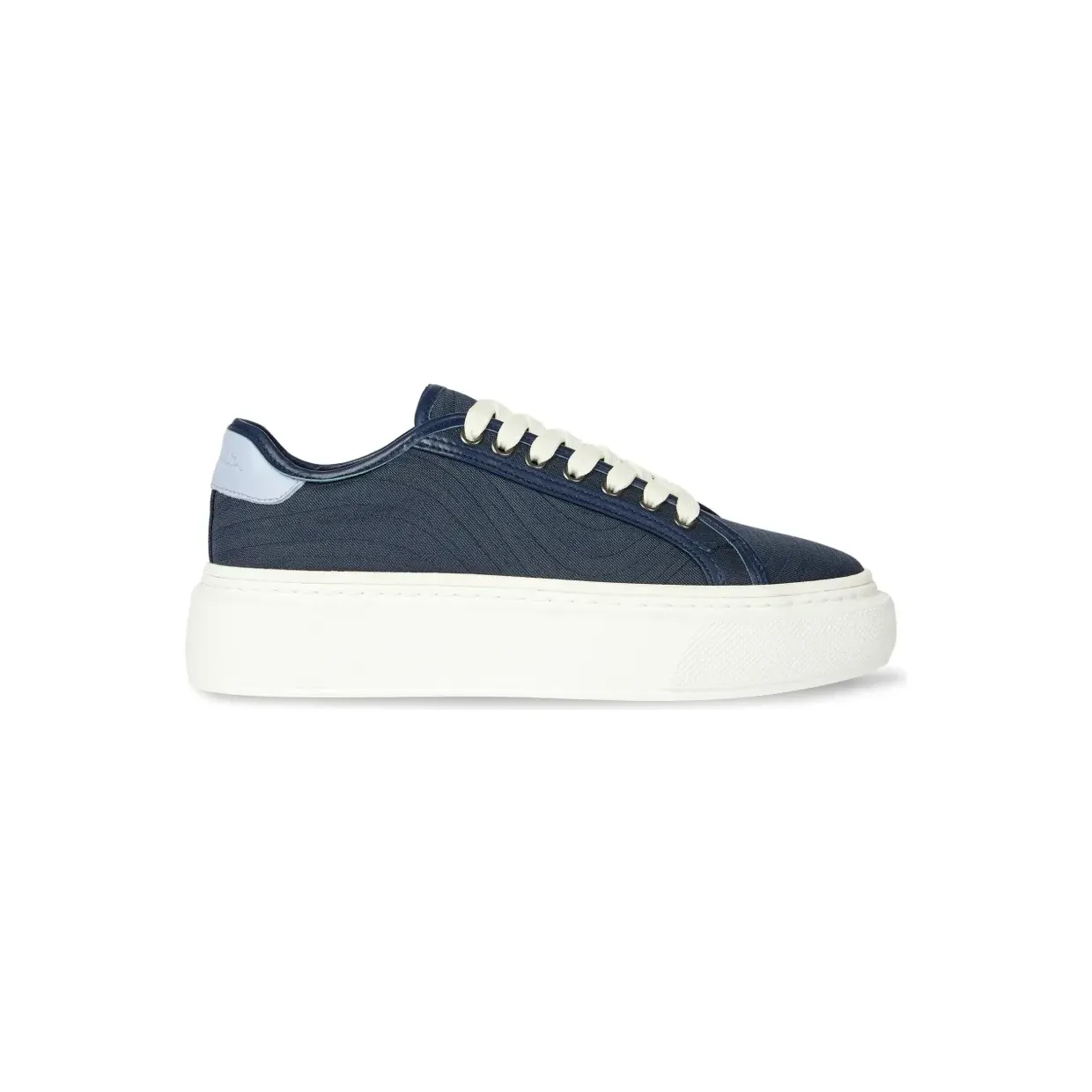 Paul Smith met plateauzool en gedraaid effect “Blue” (W1SGUP10UPLY)