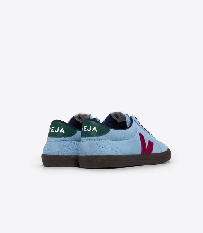 Veja VOLLEY SUEDE AQUA MARSALA EAGLE – “Blue” (VO0303722A)