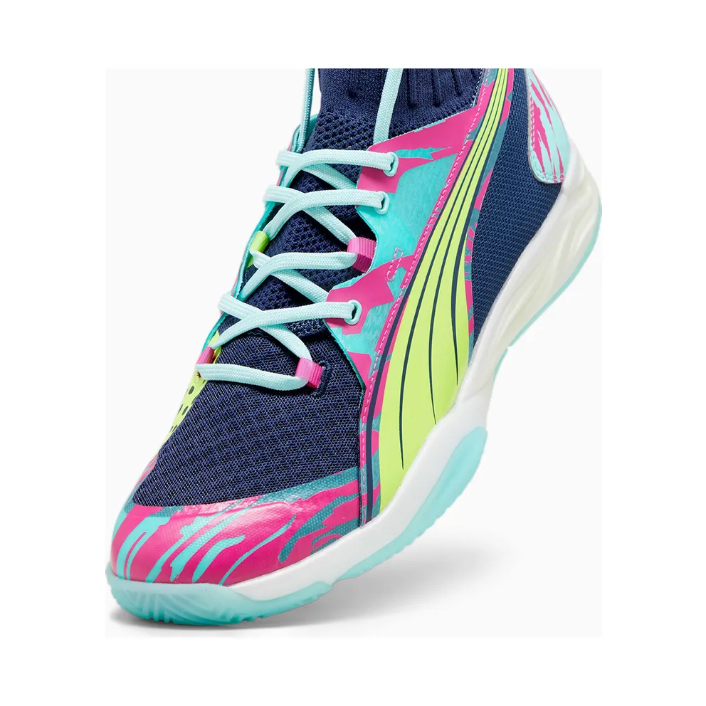 Puma Eliminate Nitro Sqd Indoor Shoes Blue/Green (10759001)