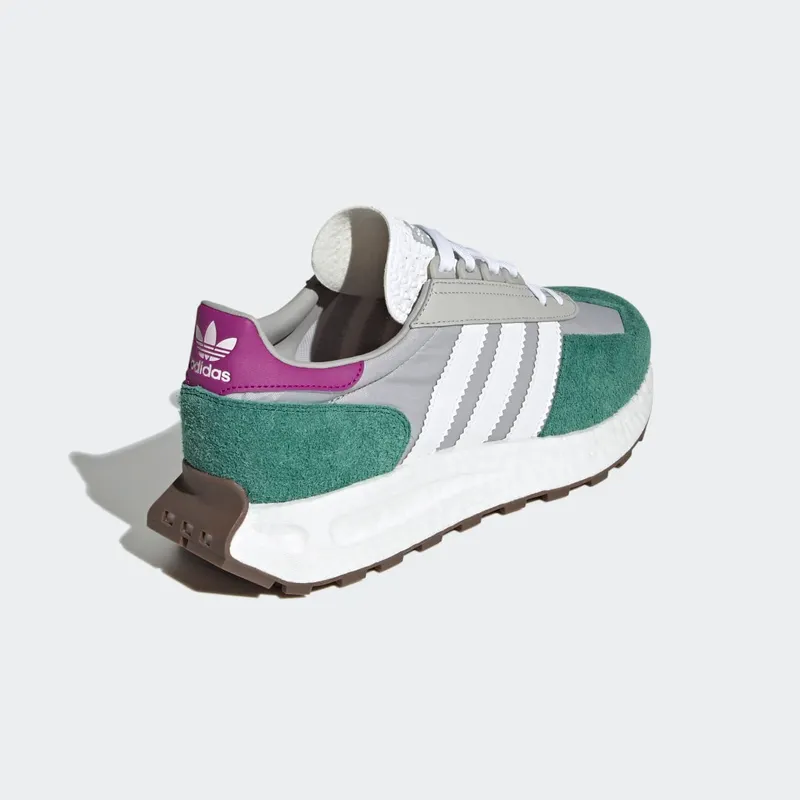 Adidas Retropy E5 Grey Two / Cloud White / Collegiate Green (H03076)