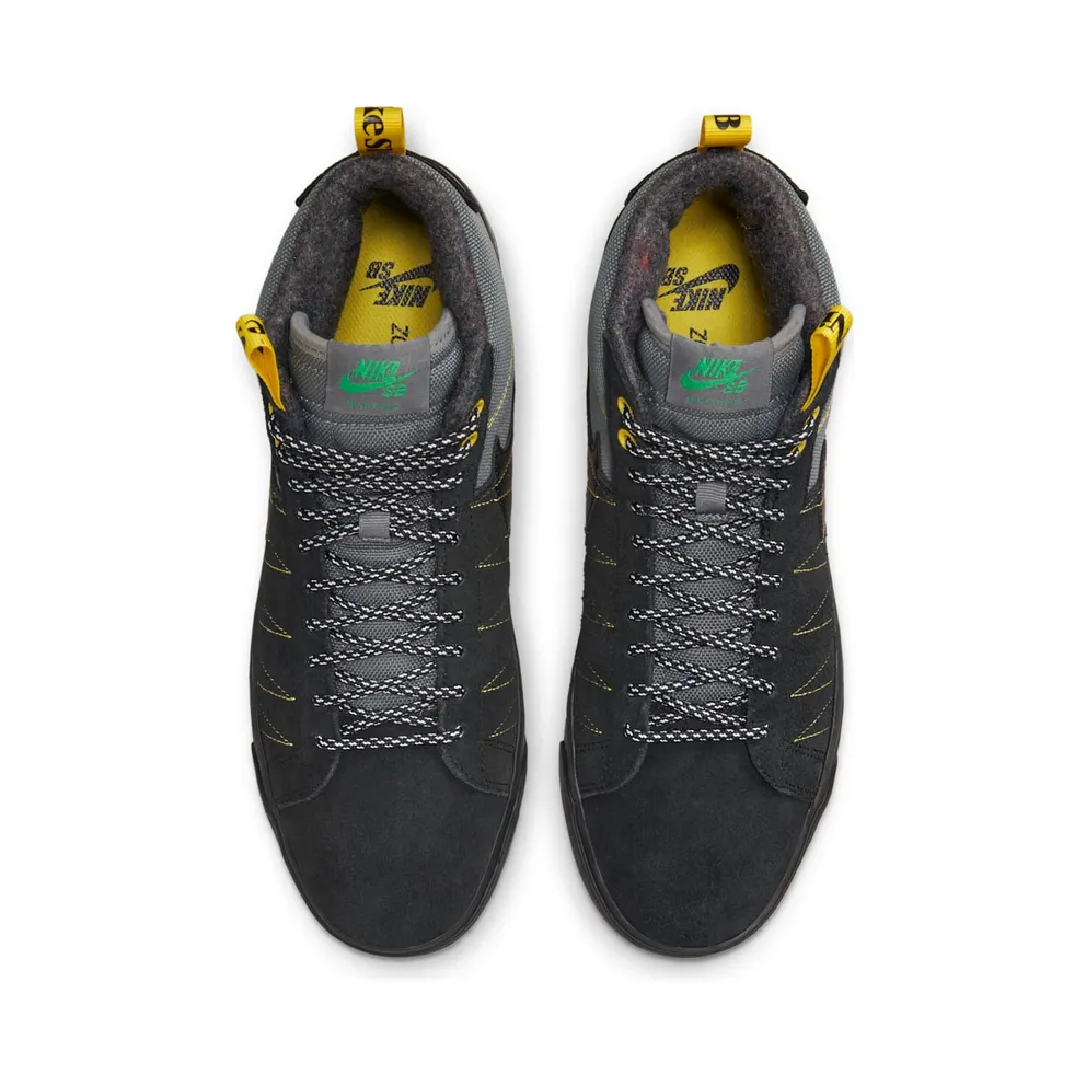 Nike Zoom Blazer Mid Acclimate Cool Grey Yellow Strike (DC8903-001)