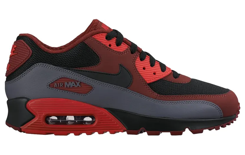 Nike Air Max 90 Team Red Black Dark Grey