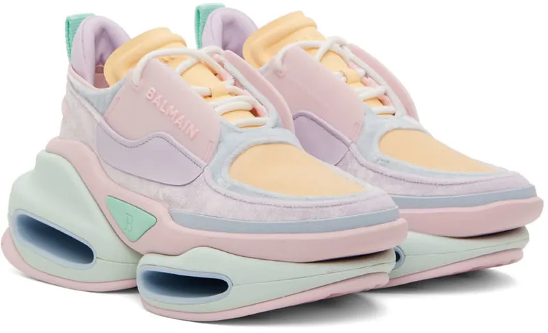Balmain Multicolor B-Bold Low-Top (YN1VI541TVET)