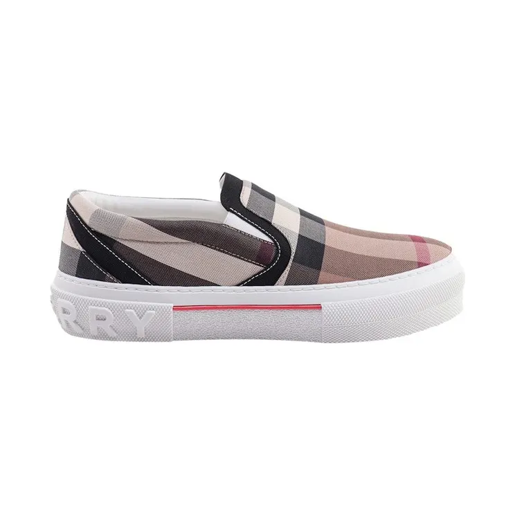 Burberry Exaggerared Check Slip On Birch Brown (80567621)