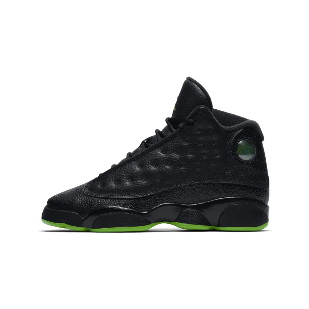 Jordan 13 Retro Altitude 2017 (GS) Black/Altitude Green (414574-042)