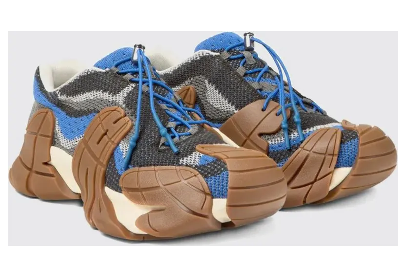 Camperlab Tormenta Sneakers in Recycled Polyester Grey (A500042-0100)