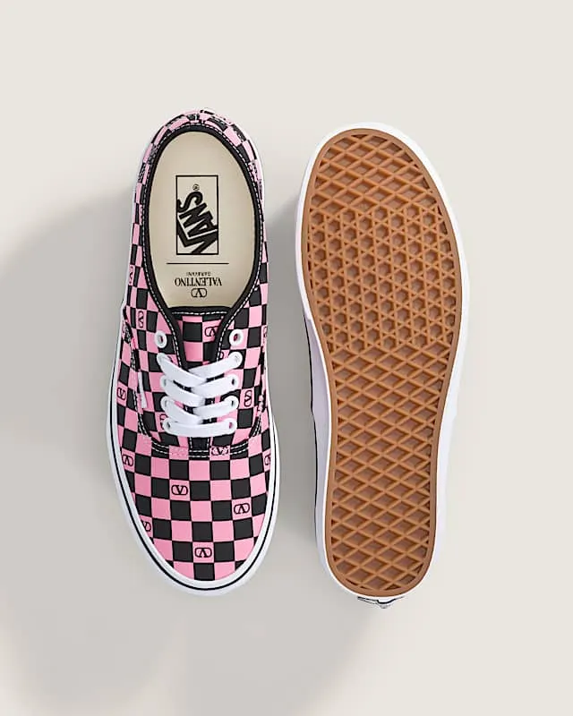 Vans Authentic Valentino Garavani Checkerboard Pink (VN000Z9A6X7)