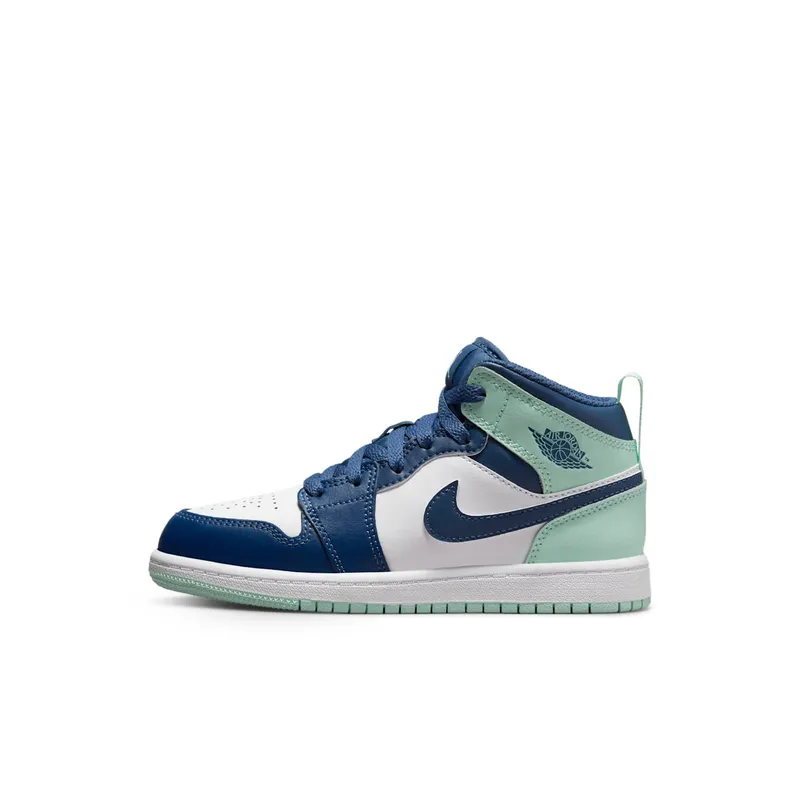 Air Jordan 1 Mid Mystic Navy Mint Foam (PS) (640734-413)