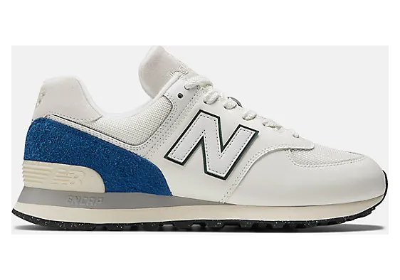 New Balance 574 White Royal Blue (U574UI2)
