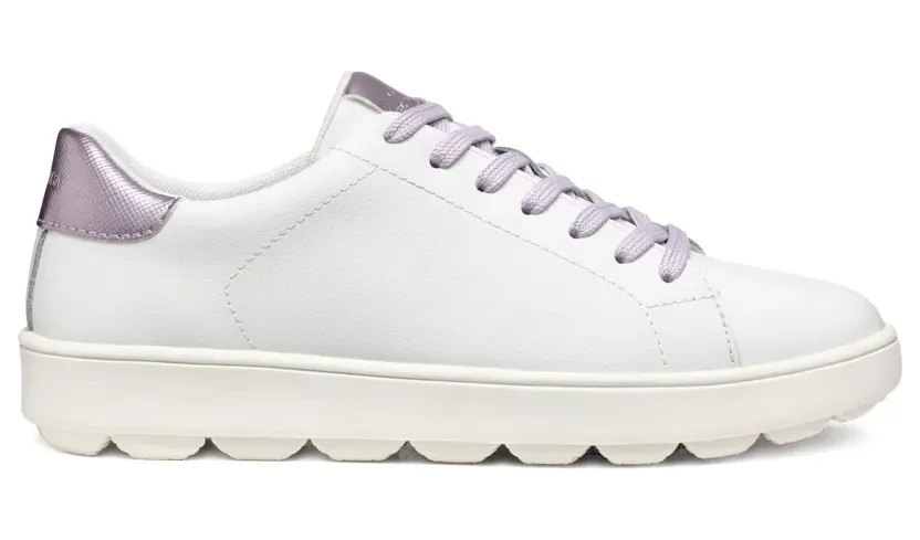 Geox Spherica Ecub Leisure Sneakers – Weiß (D45WEA09BNF)