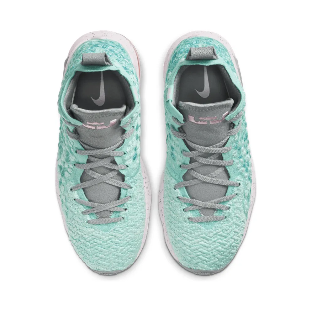 Nike LeBron 17 South Beach (GS) Light Aqua/Particle Grey (BQ5594-444)