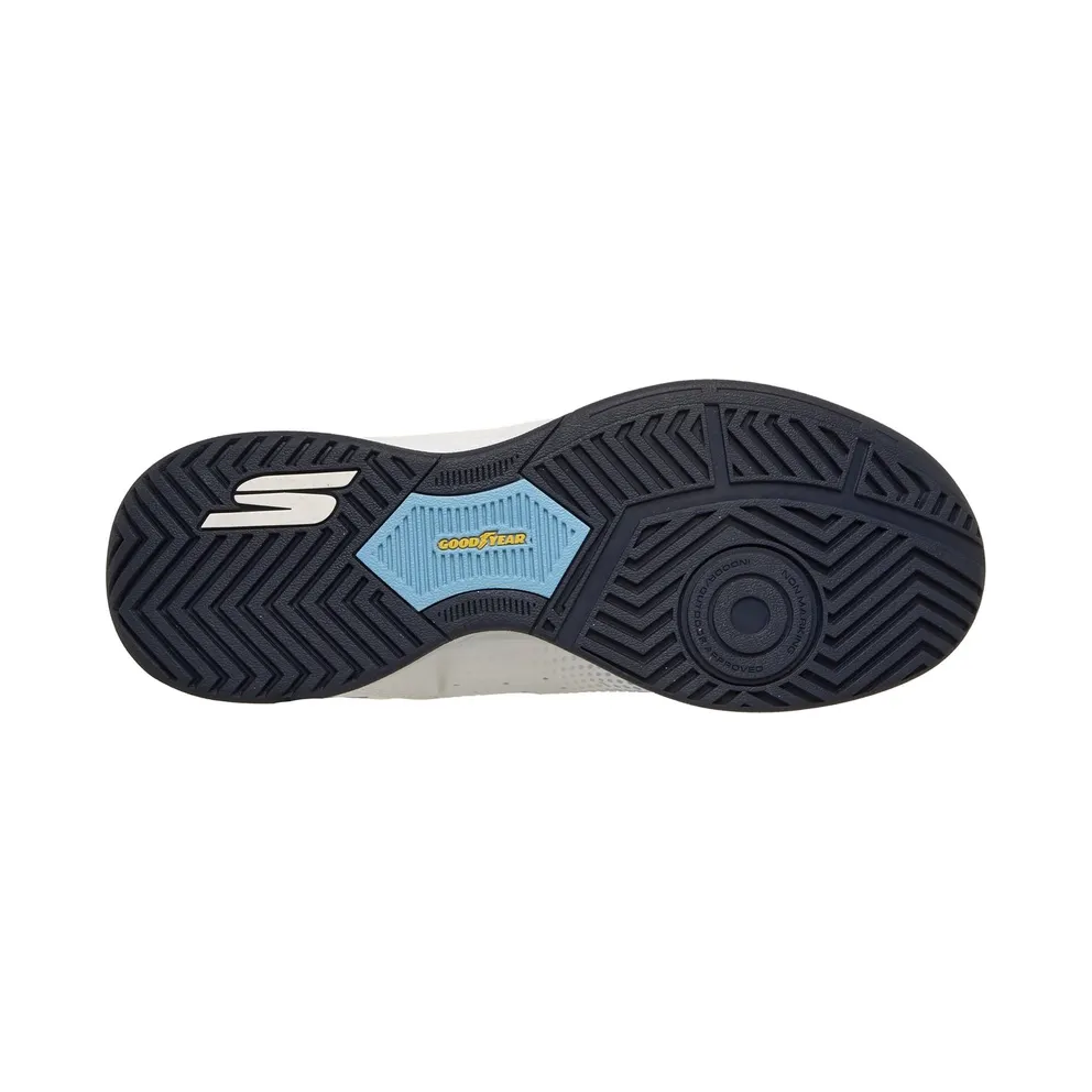 Skechers Viper Court Reload “White / Marine / Light Blue” (246101CWNLB)