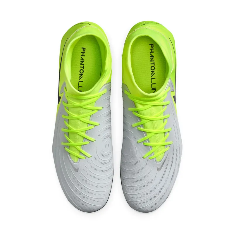 Nike Phantom Luna 2 Academy MG Metallic Silver Volt Black (FD6725-003)