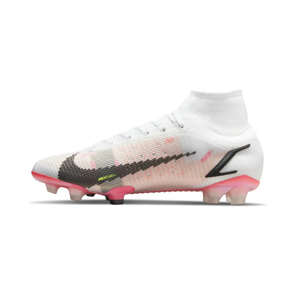 Nike Mercurial Superfly 8 Elite FG White Pink Blast (CV0958-121)