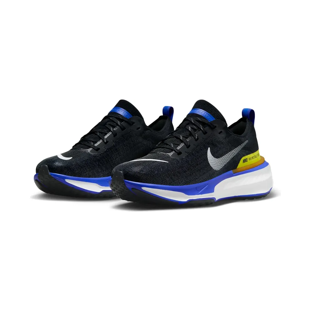 Nike ZoomX Invincible Run 3 “Black Racer Blue High Voltage White” (DR2615-003)