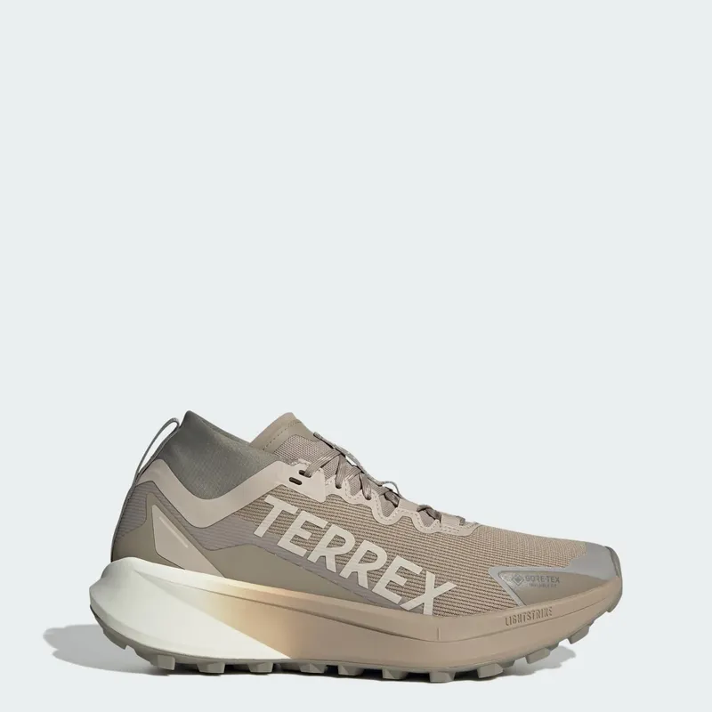 adidas Terrex Agravic Gore-Tex Trail Blanch Cargo Alumina Putty Beige (JR1507)