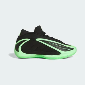 adidas Anthony Edwards 2 J “Core Black / Lime Burst / Lucid Blue” (JQ2049)