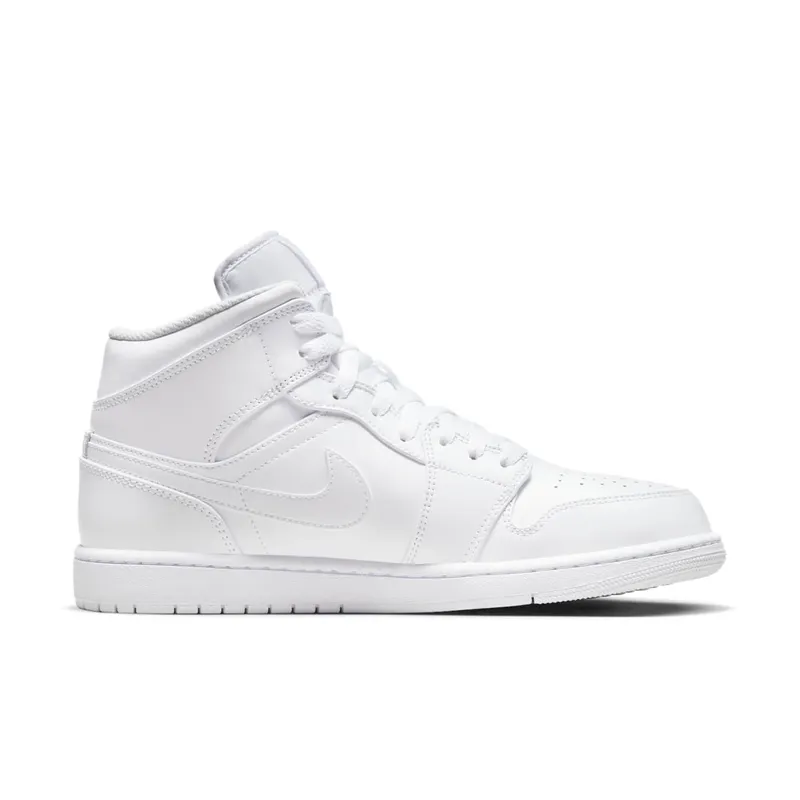 Air Jordan 1 Mid White (554724-136)