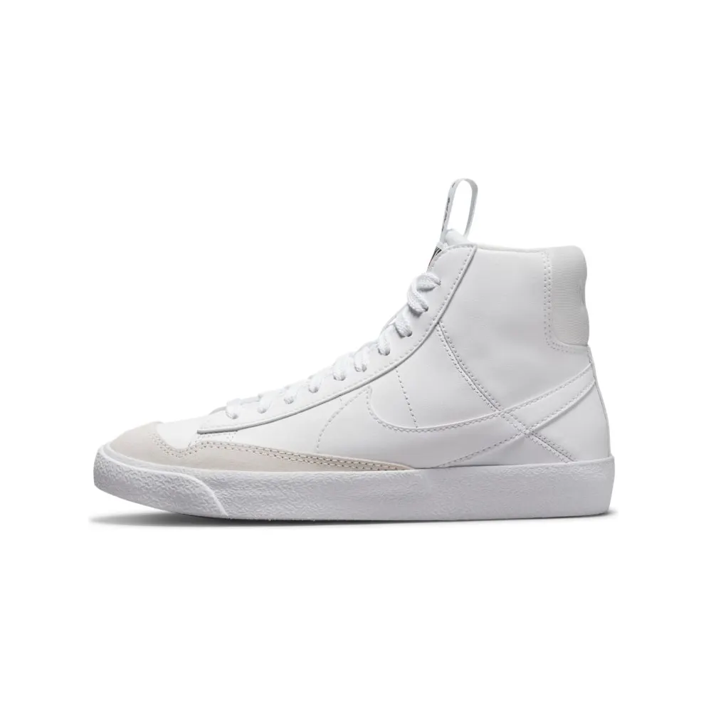 Nike Blazer Mid 77 SE White White Black White (GS) (DH8640-102)