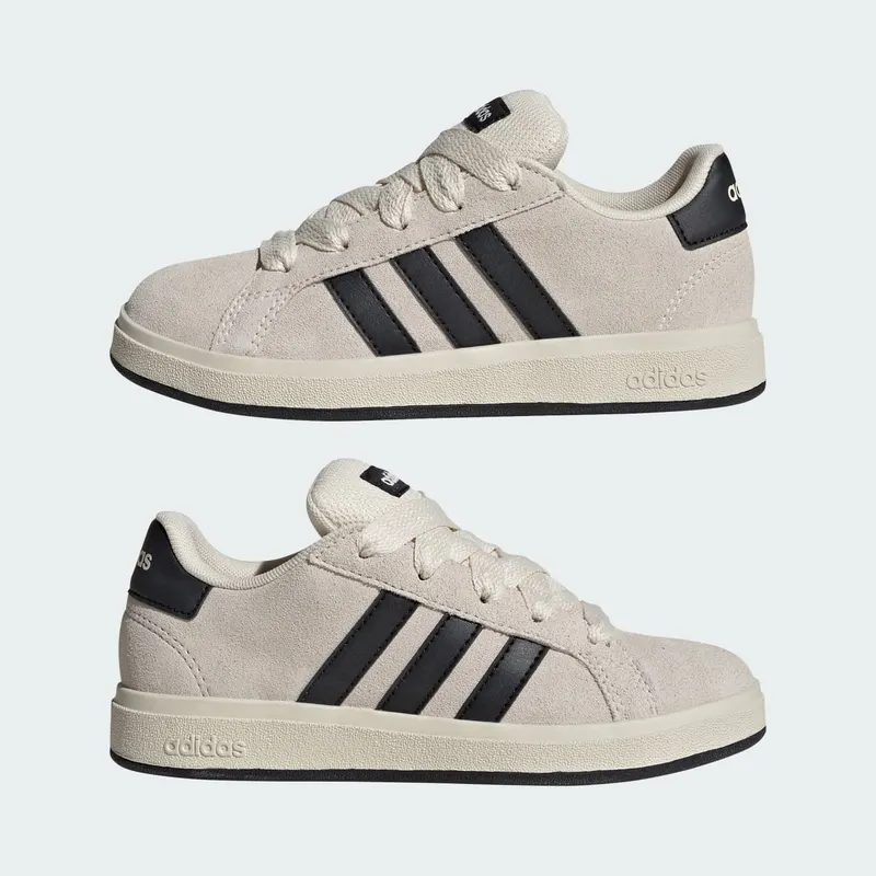 Adidas Grand Court 00s Kids Wonder White / Core Black / Cloud White (JR5569)