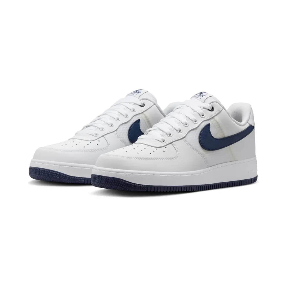 Nike Air Force 1 Low ’07 LV8 SE “Mesh Tape White Midnight Navy” (IH4462-100)