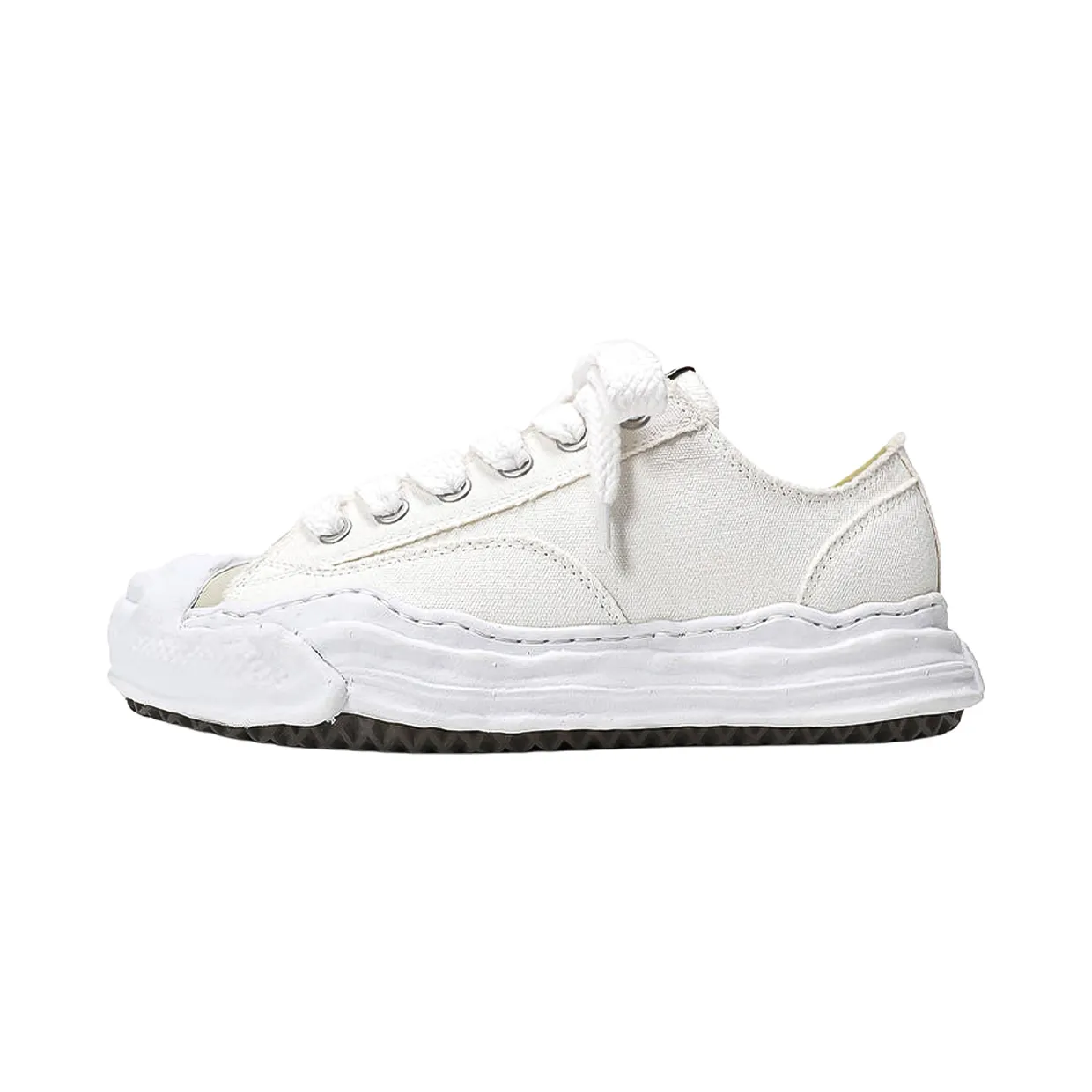 Maison Mihara Yasuhiro Hank OG Sole Canvas Low “White” (A05FW702-WHT)