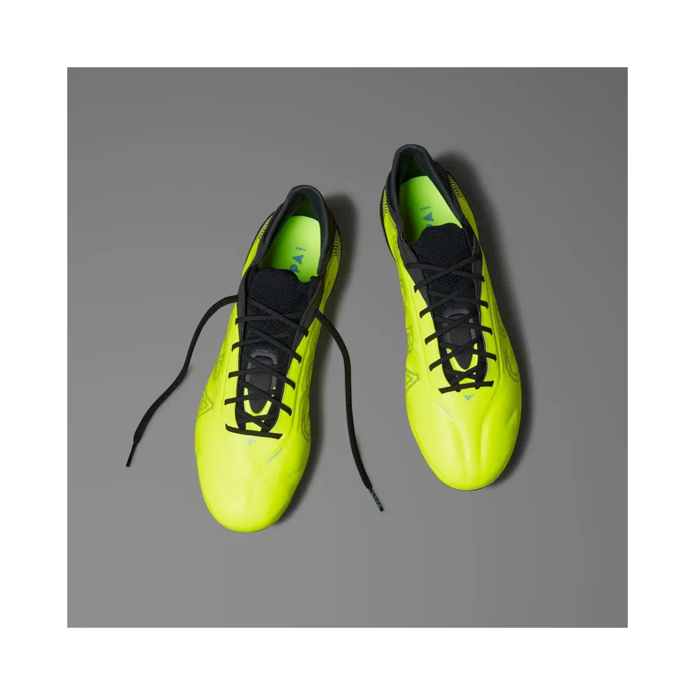 adidas Copa Pure 3 Elite Firm Ground Boots “Lucid Lemon / Lucid Lemon / Core Black” (IH0072)