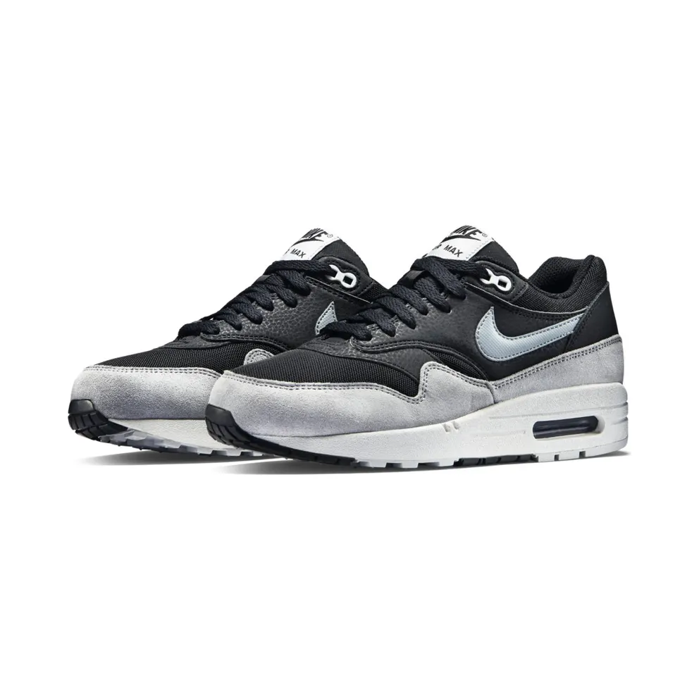 Nike Air Max1 Essential Black Dove Grey-Pure Platinum (W) Black/Dove Grey-Pure Platinum (599820-012)