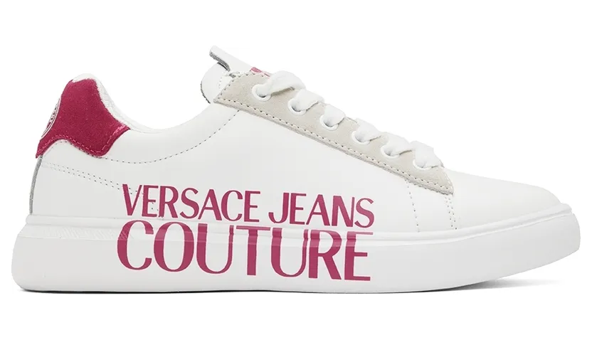 Versace Jeans Couture White Logo Light Sneakers (E72VA3SG2EZP080)