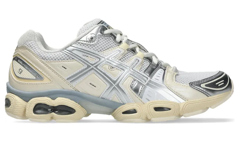 ASICS Gel-Nimbus 9 White Pure Silver (1201A424-106)