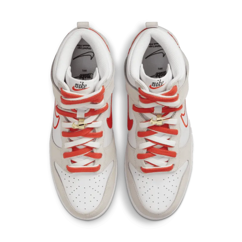 Nike Dunk High First Use White Sail Orange (W) (DH6758-100)