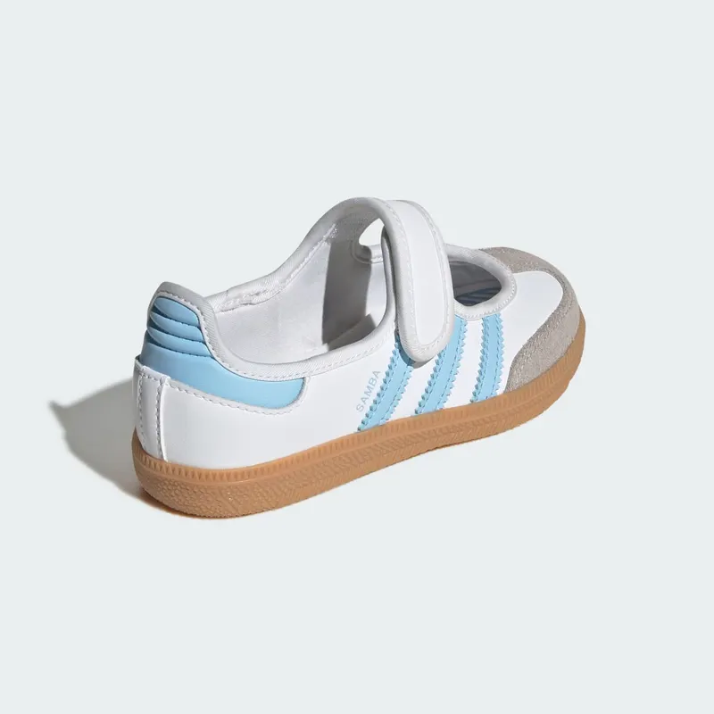 Adidas Samba Jane Cloud White / Clear Sky / Gum (JQ9305)