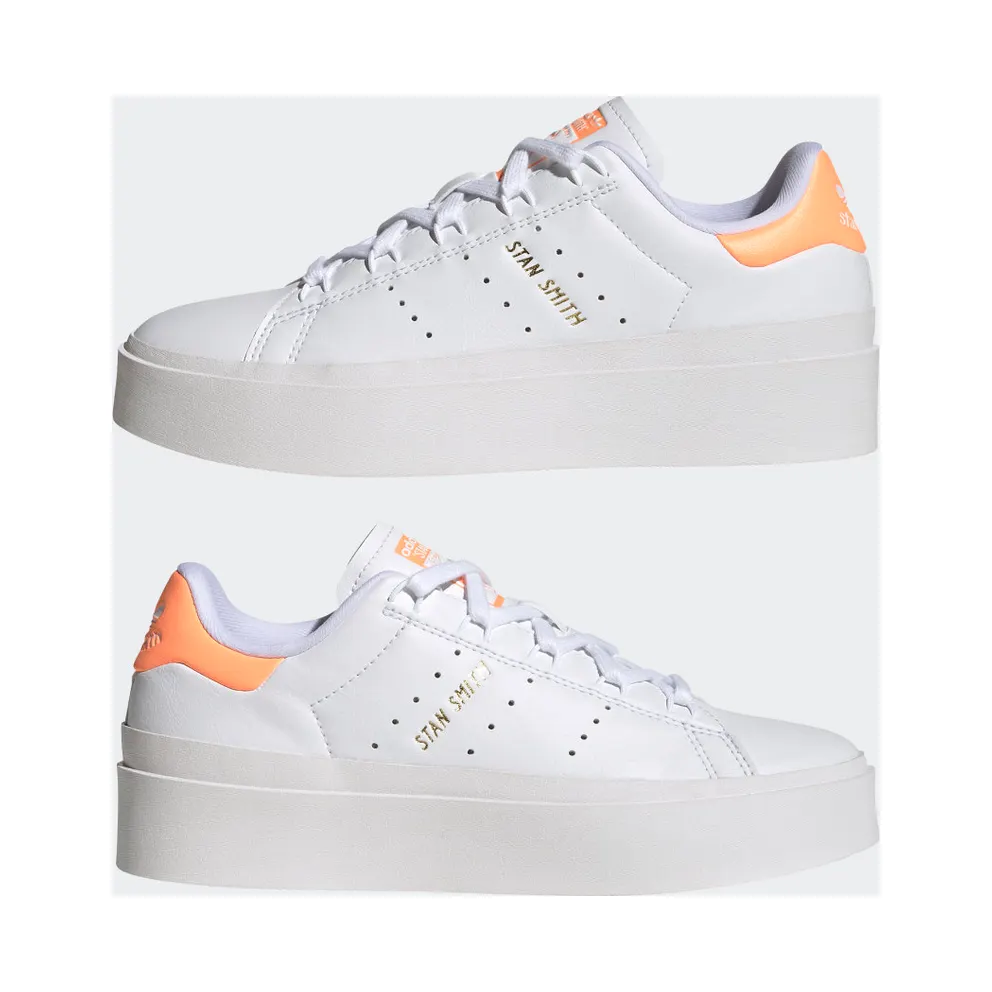 Adidas Stan Smith Bonega Cloud White / Cloud White / Beam Orange (GY9342)