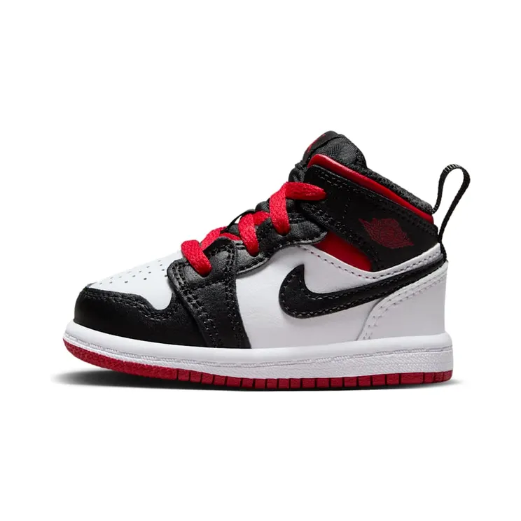 Jordan 1 Mid TD “White / Black / Gym Red” (DQ8425-106)