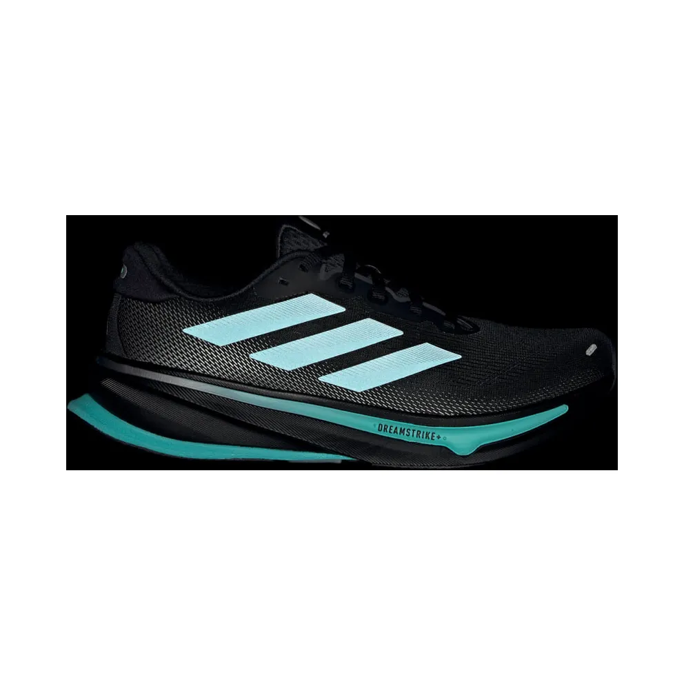 Adidas Mercedes – AMG Petronas Formula One Team Supernova Rise 2 Sports Shoes Core Black / Semi Mint Rush / Iron Metallic (JR9383)